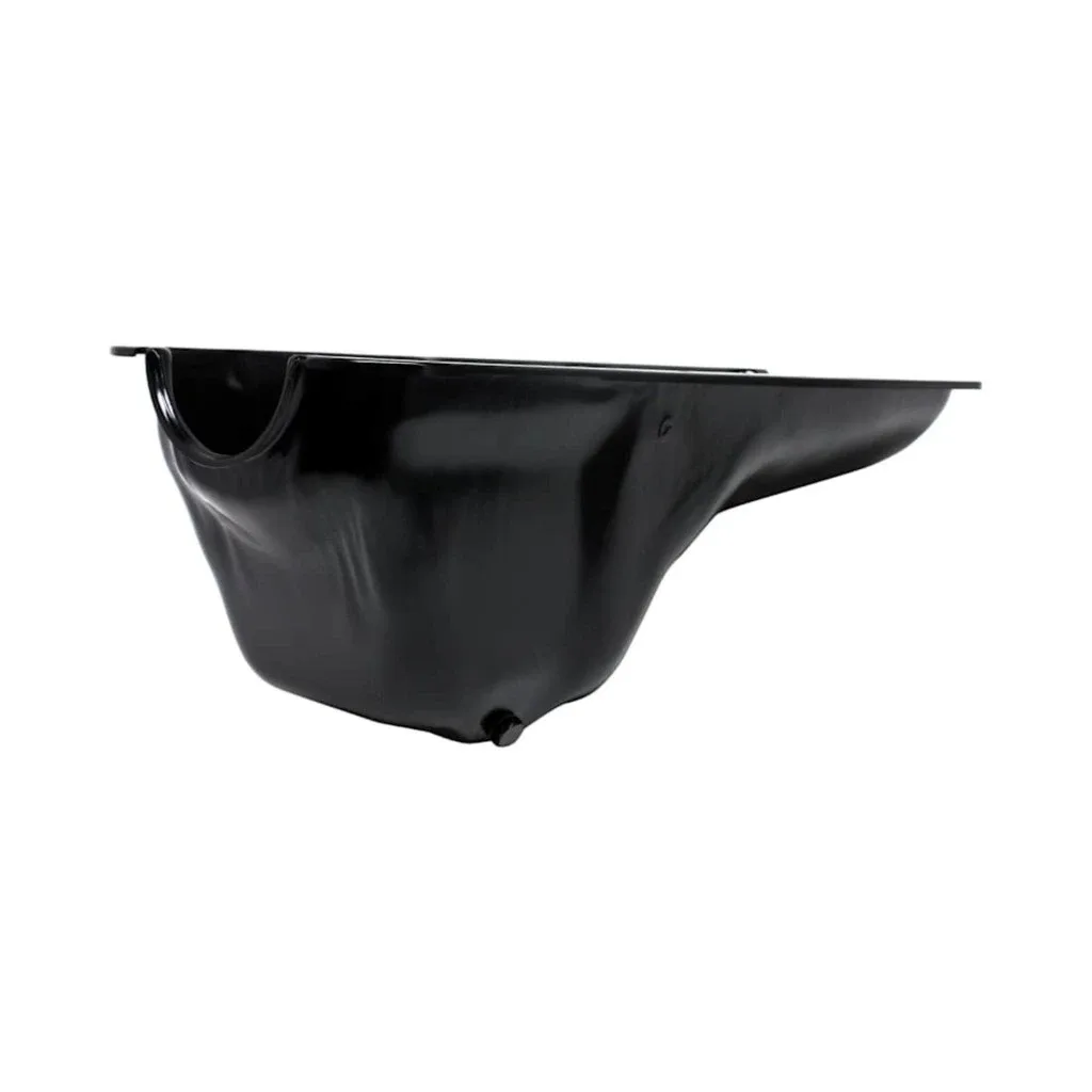 For Ford E-350/E-150 Econoline Club Wagon 1990-1996 Engine Oil Pan | Black Steel image 3