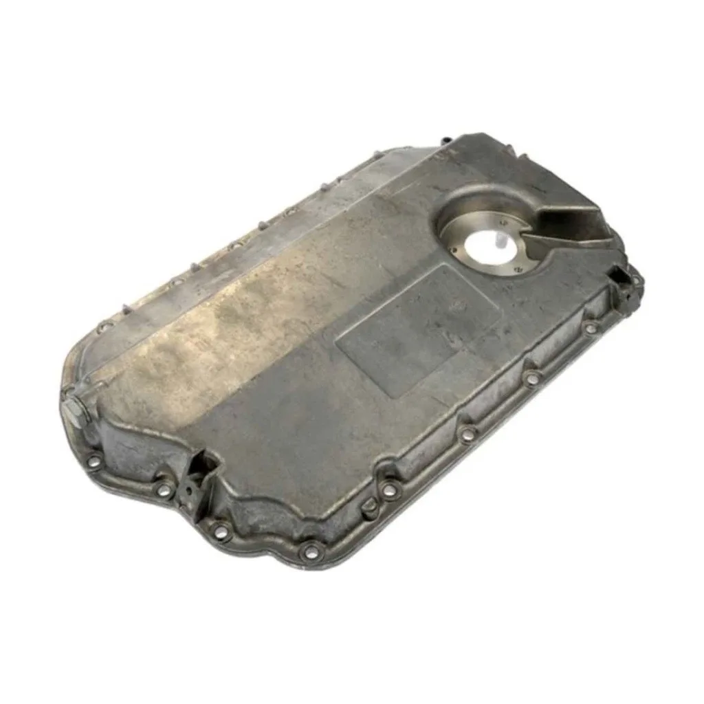 For Audi A6 Quattro 1998-2004 Engine Oil Pan | Aluminum Material Metallic Finish image 3