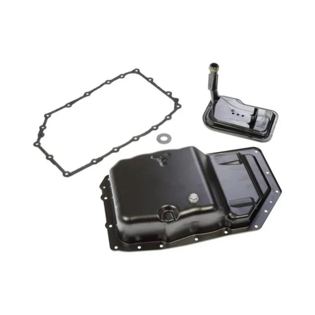 For Chevy Express Cargo 2010 2011 2012 Transmission Oil Pan | CAPA Steel | Black image 3