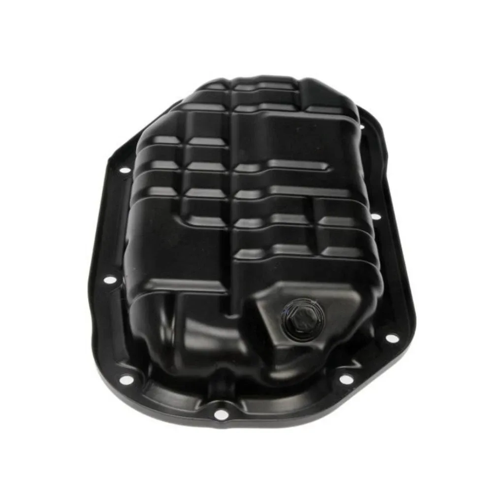 For Infiniti M37 2011-2013 Engine Oil Pan | Steel | Black | Front Sump Location image 3