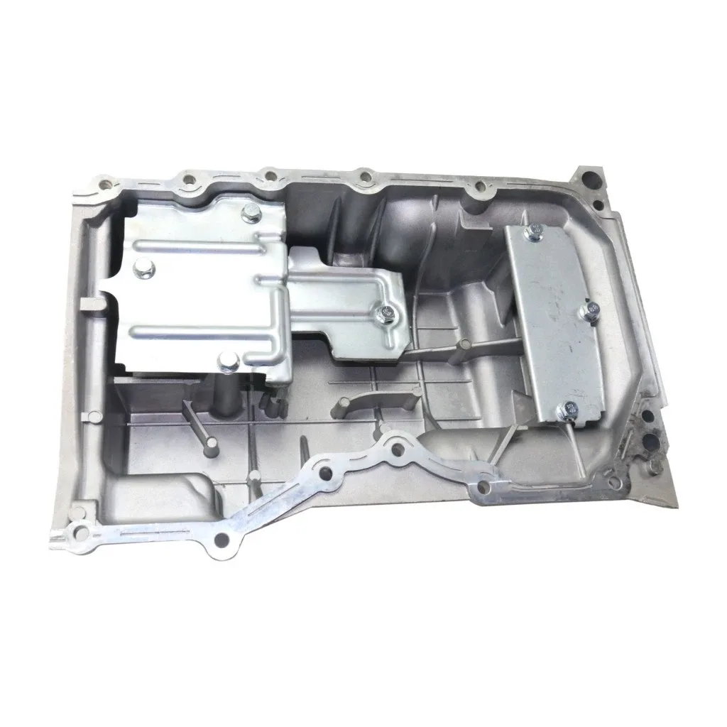 For Lincoln MKZ 2011 2012 Oil Pan | 2.5L Engine With Drain Plug Aluminum Baffled image 2