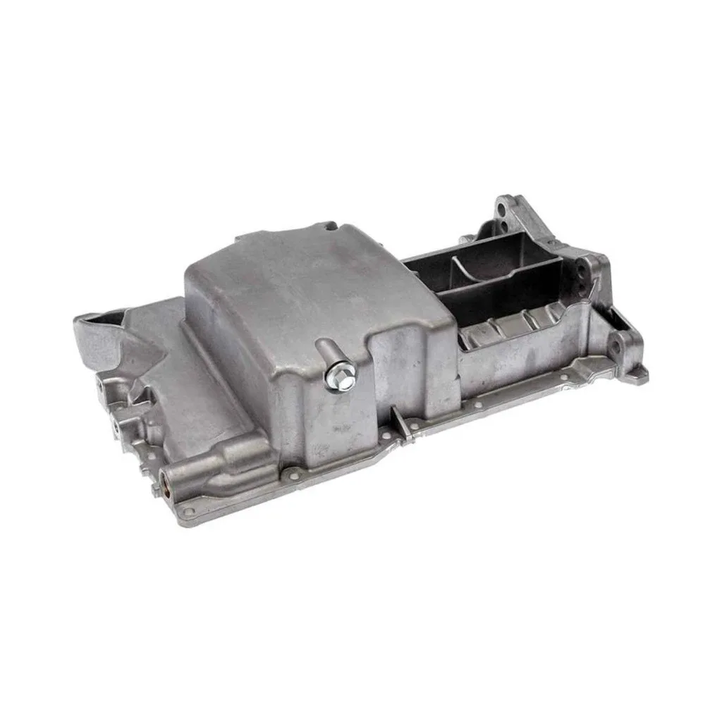 For Buick Allure 2010 Engine Oil Pan | Aluminum | Metallic Finish | Gray Color