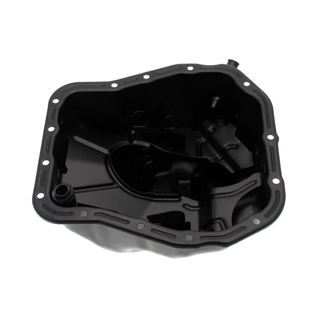 For Saab 9-2X 2006 Engine Oil Pan | Steel | Black Color | 6.562 In. Max. Depth image 2