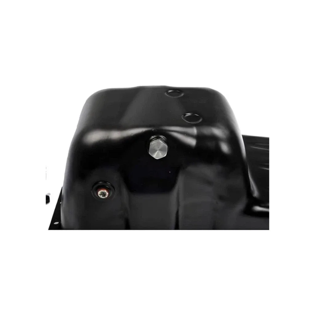 For Navistar 5500i 2000-2002 Engine Oil Pan | Steel Material | Black For 3046947 image 3