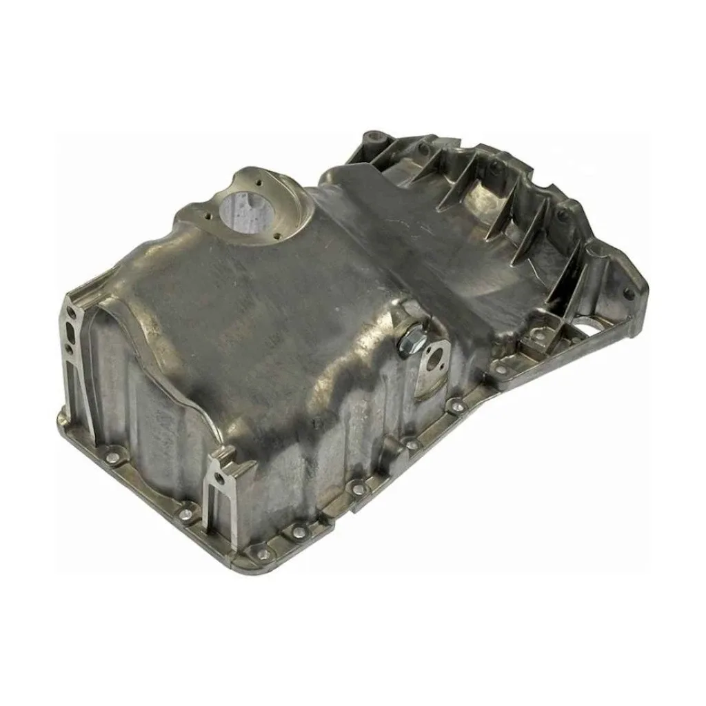 For Audi A4 Quattro 2001 Engine Oil Pan | Aluminum | Metallic Finish | Wet Sump