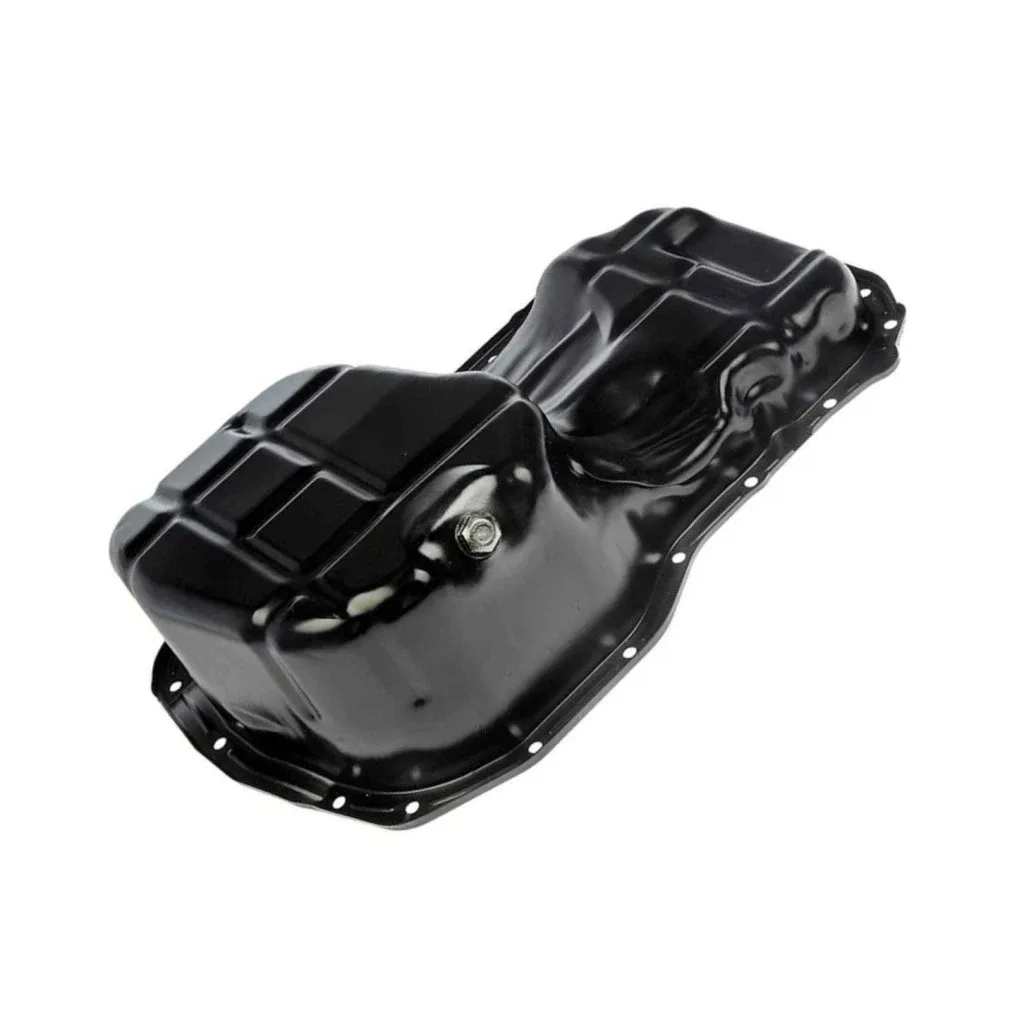 For Mitsubishi Galant 1999-2003 Engine Oil Pan | Steel | Wet Sump Type | Black image 2