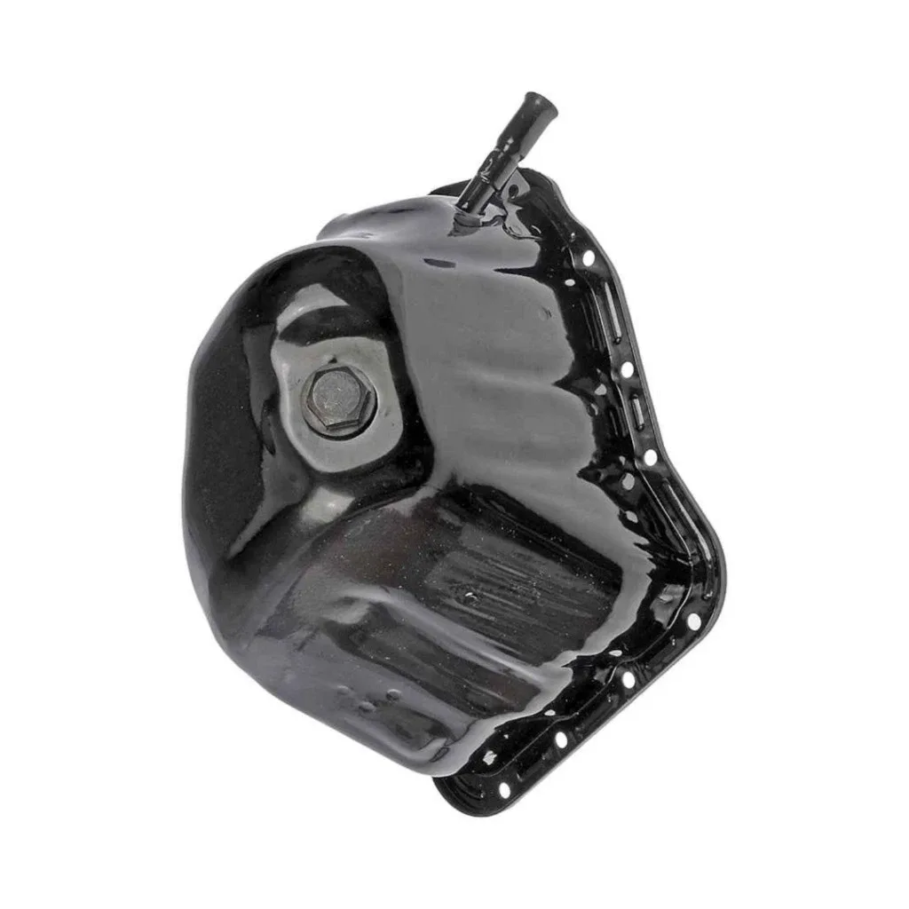 For Saab 9-2X 2006 Engine Oil Pan | Steel | Black Color | Rear Sump Location image 2