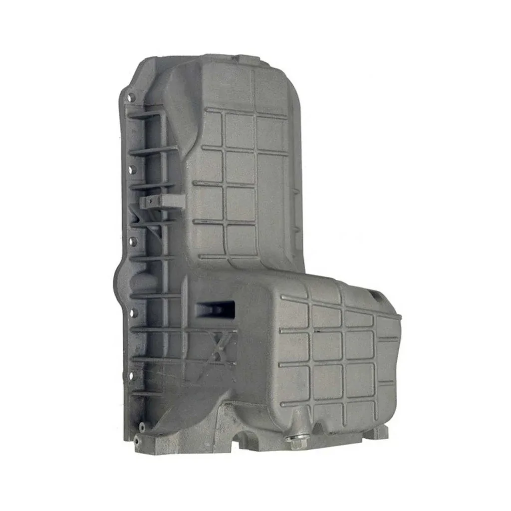 For Chevy Avalanche 2500 2002-2006 Engine Oil Pan | Gray 10.5 In. Maximum Depth image 2