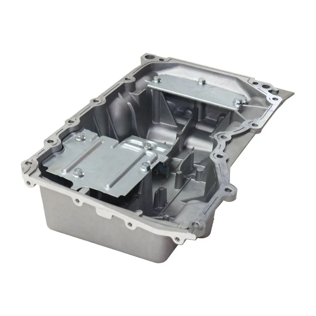 For Mazda 6 2009 2010 Oil Pan | 2.5L Engine | With Drain Plug | Aluminum Baffled image 3