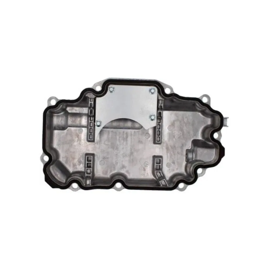 For Infiniti Q50 2016-2020 Engine Oil Pan | Aluminum | Natural Finish | Silver image 2