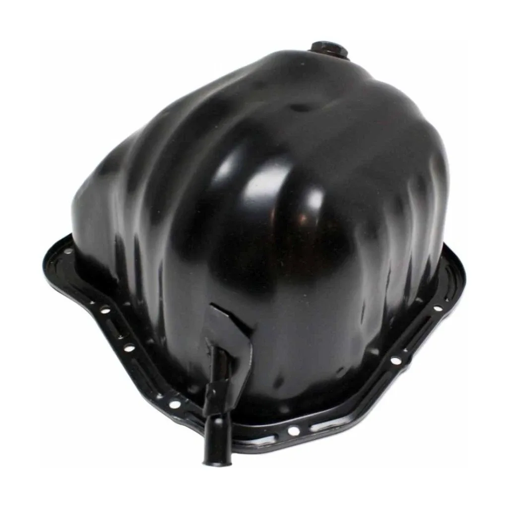 For Saab 9-2X 2005 Engine Oil Pan | Steel Material | Black Center Sump Location image 2