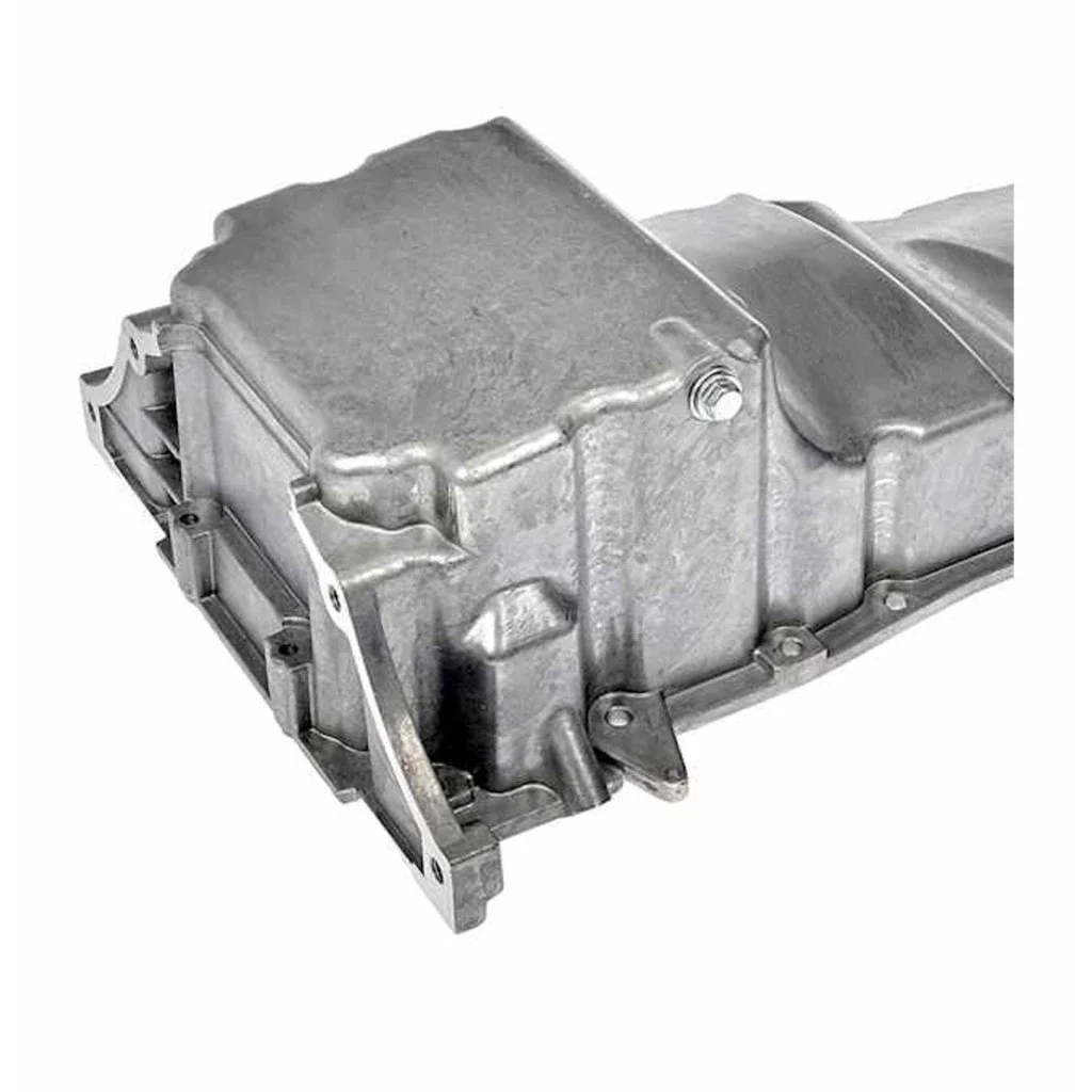 For Chevy Colorado 2004-2012 Engine Oil Pan | Aluminum | Metallic Finish | Gray image 3