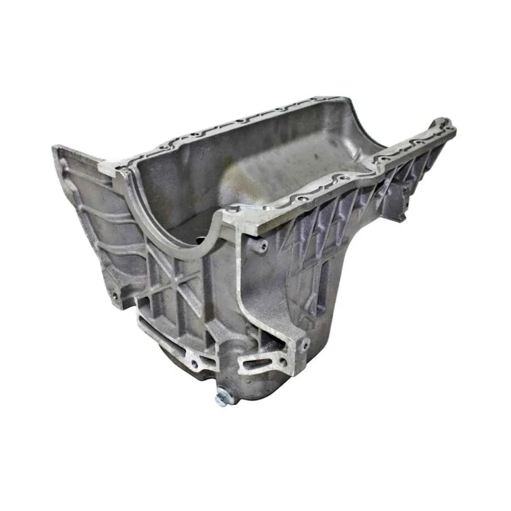 For GMC Sonoma 1996-2004 Engine Oil Pan | Aluminum | Metallic | Gray | Wet Sump image 2
