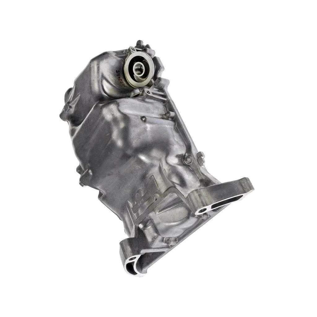 For Acura TL 2004-2006 Engine Oil Pan | Aluminum | Metallic | Gray | Wet Sump image 3