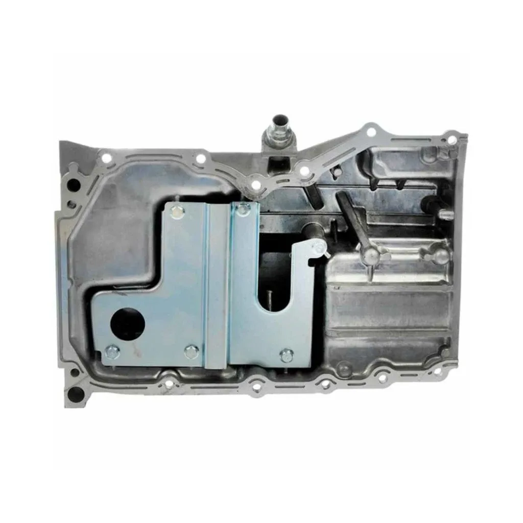 For Mazda 3 2006-2009 Engine Oil Pan | Aluminum | Metallic Finish | Gray Color image 2