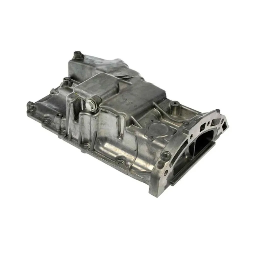 For Mazda 3 2006-2009 Engine Oil Pan | Aluminum | Metallic Finish | Gray Color