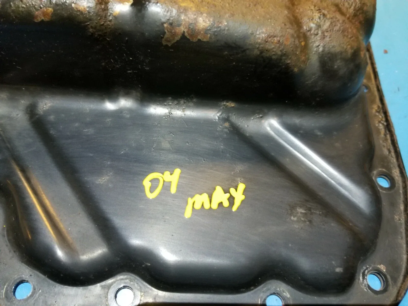 04 05 06 07 08 NISSAN MAXIMA 3.5 AUTOMATIC TRANSMISSION OIL PAN OEM image 2