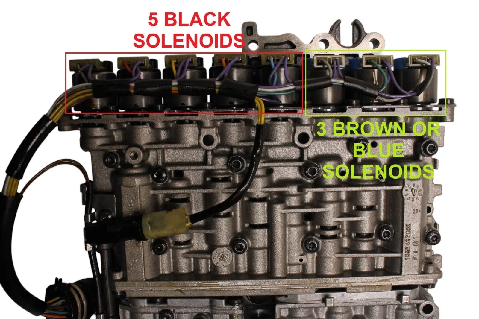 1995-1998 BMW ZF5HP24 Valve Body 185740BA (Remanufactured) image 2