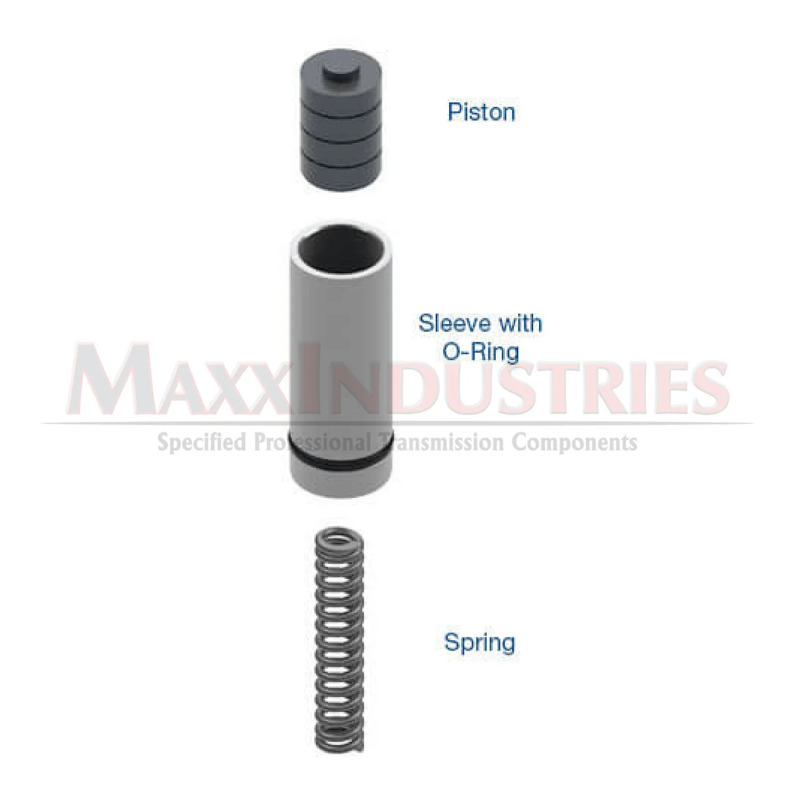 Sonnax 105740-04K LPC Signal Damper Piston Kit for 10L80/10L90/10R80