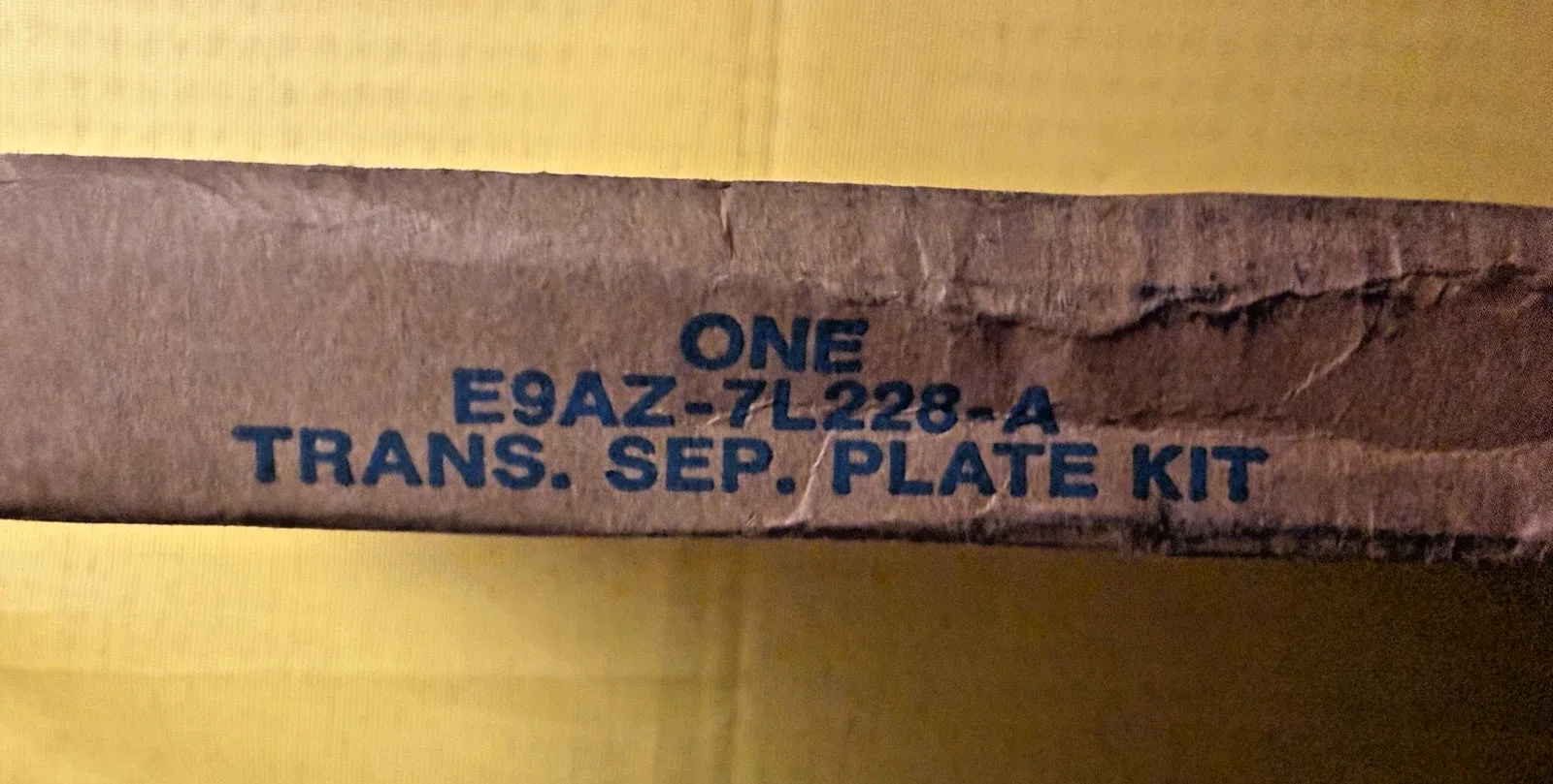 OEM Ford AOD Valve Body Separator Plate E9AZ-7L228-A image 3