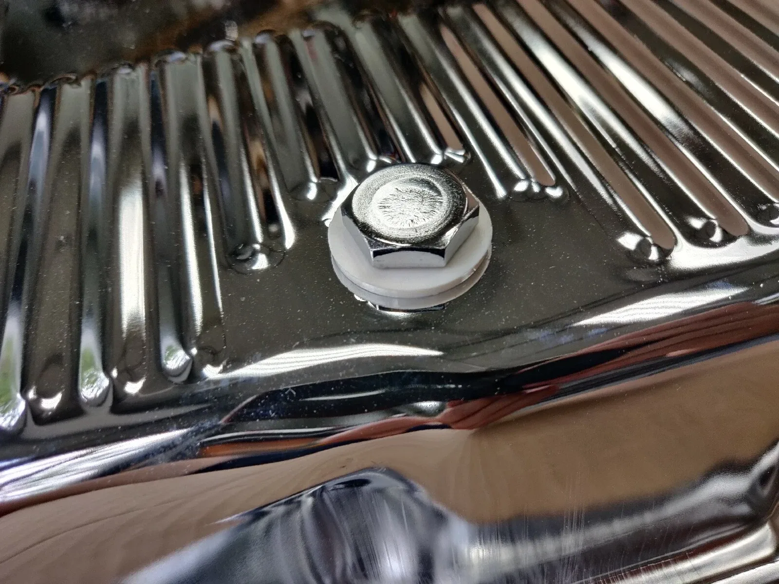 TSP Transmission Pan TH700 R4 Auto Chrome Each #TSP7596 image 3