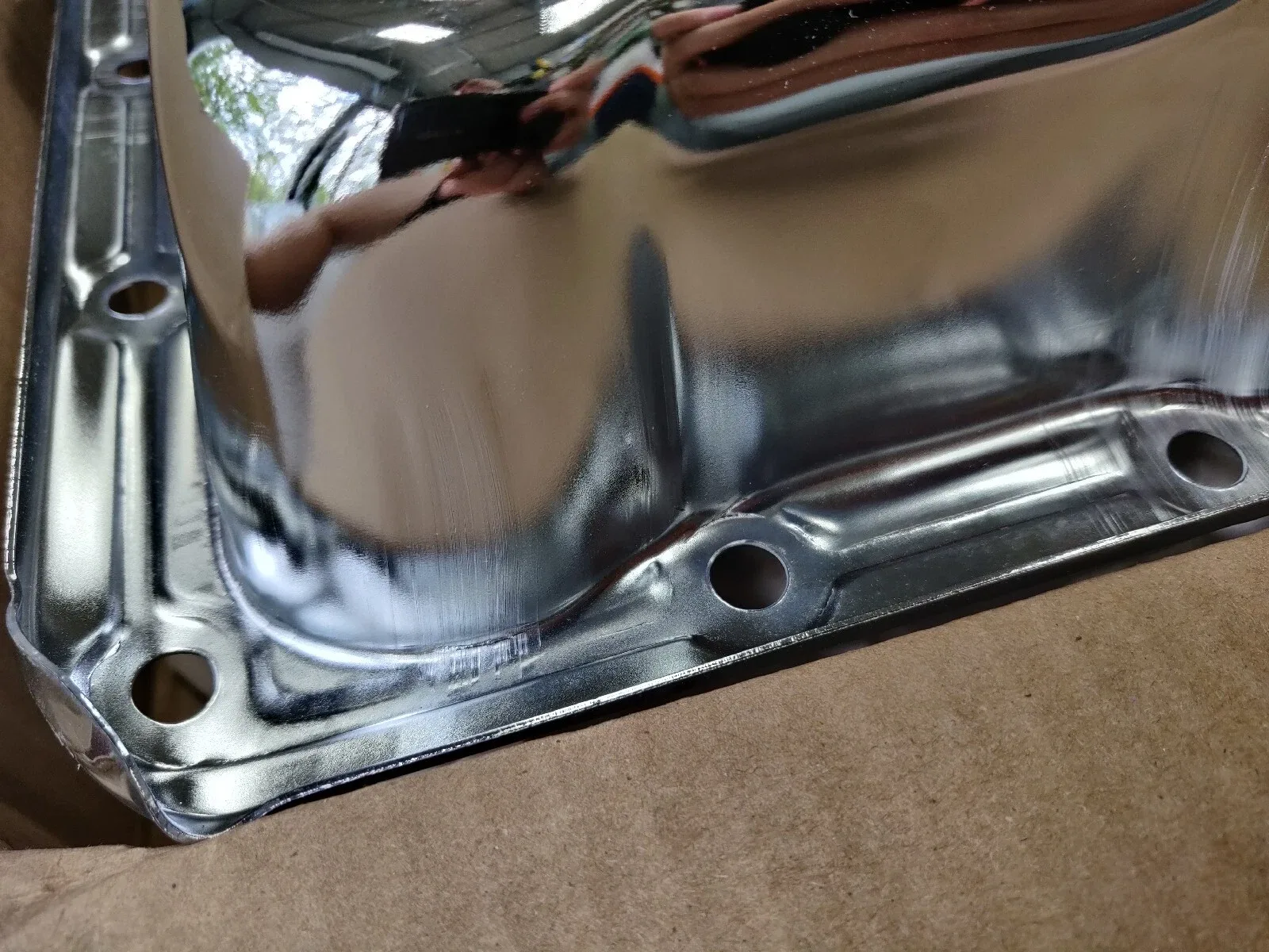 TSP Transmission Pan TH700 R4 Auto Chrome Each #TSP7596 image 4
