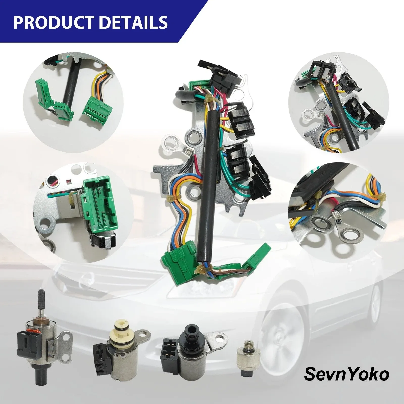 Nissan Altima & Rogue CVT Valve Body Solenoid Kit 321421A-EM image 4