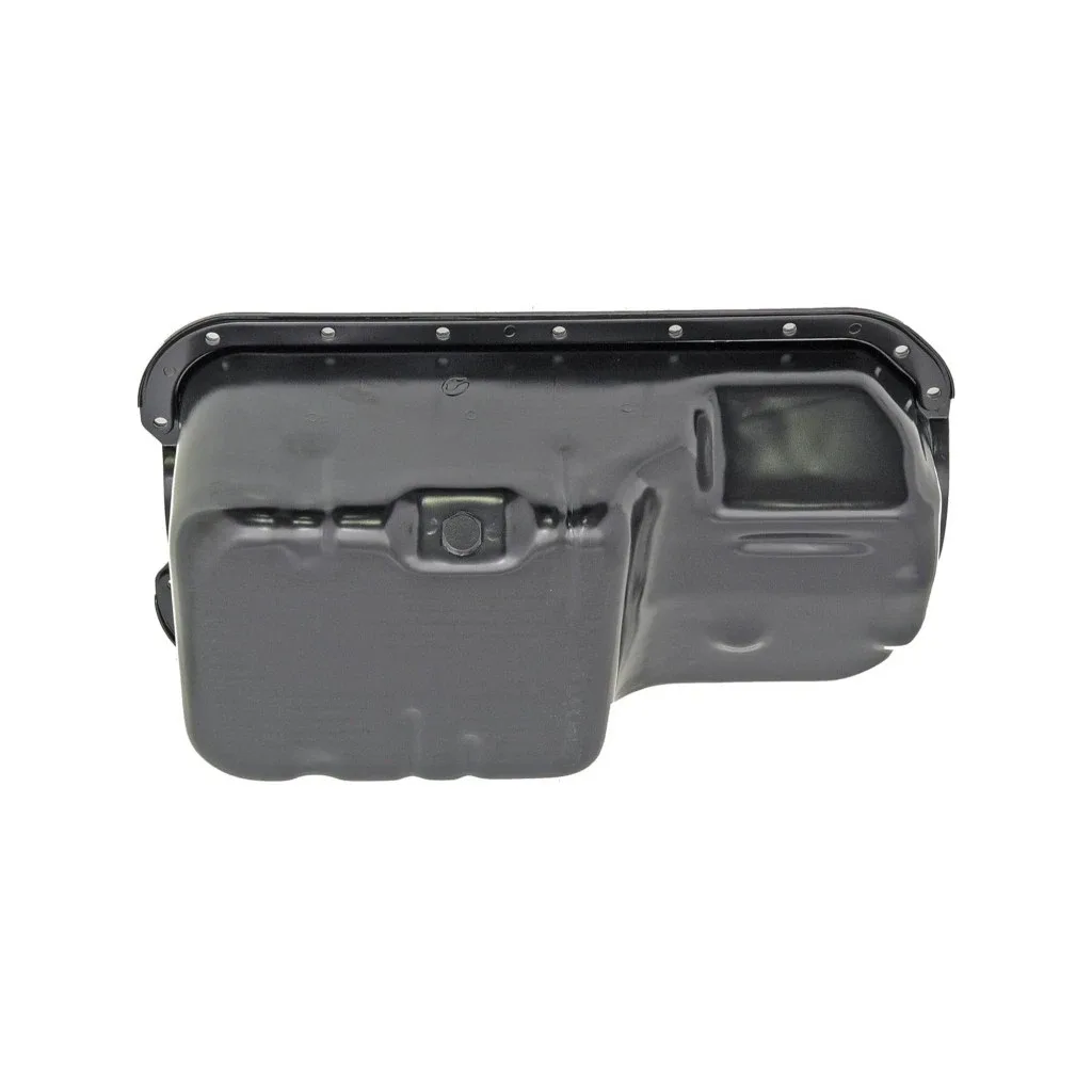 For Honda CRX 1990 1991 Engine Oil Pan | Steel Black Color | Rear Sump Location image 2
