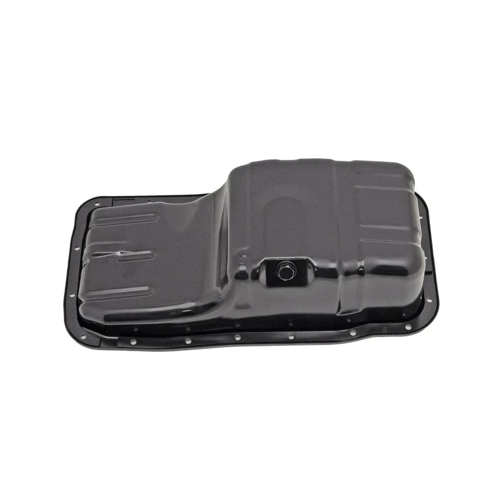 For Honda CR-V 1997-2001 Engine Oil Pan | Steel | Black Color Rear Sump Location