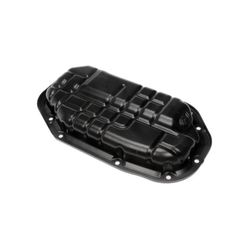 For Infiniti Q70 2014-2019 Engine Oil Pan | Steel | Black | Front Sump Location