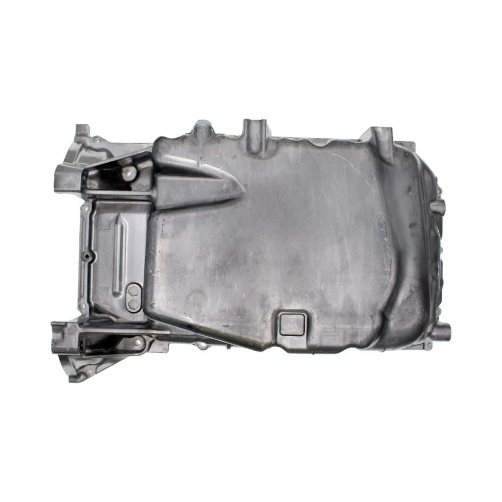 For Honda Civic 2012-2015 Engine Oil Pan | Aluminum | Metallic Finish | Gray image 3
