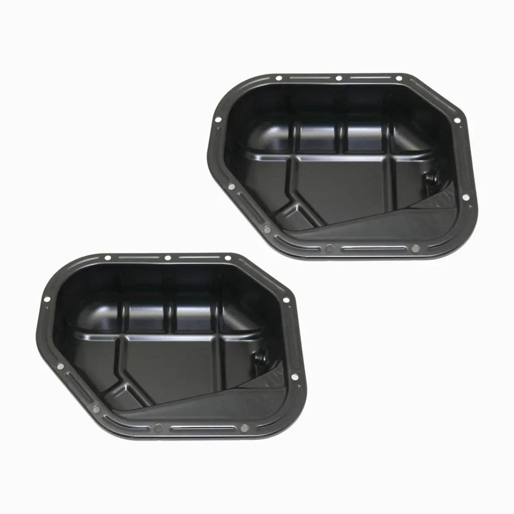 For Kia Sportage 2005-2010 Oil Pans Driver And Passenger Side Pair Lower | Steel
