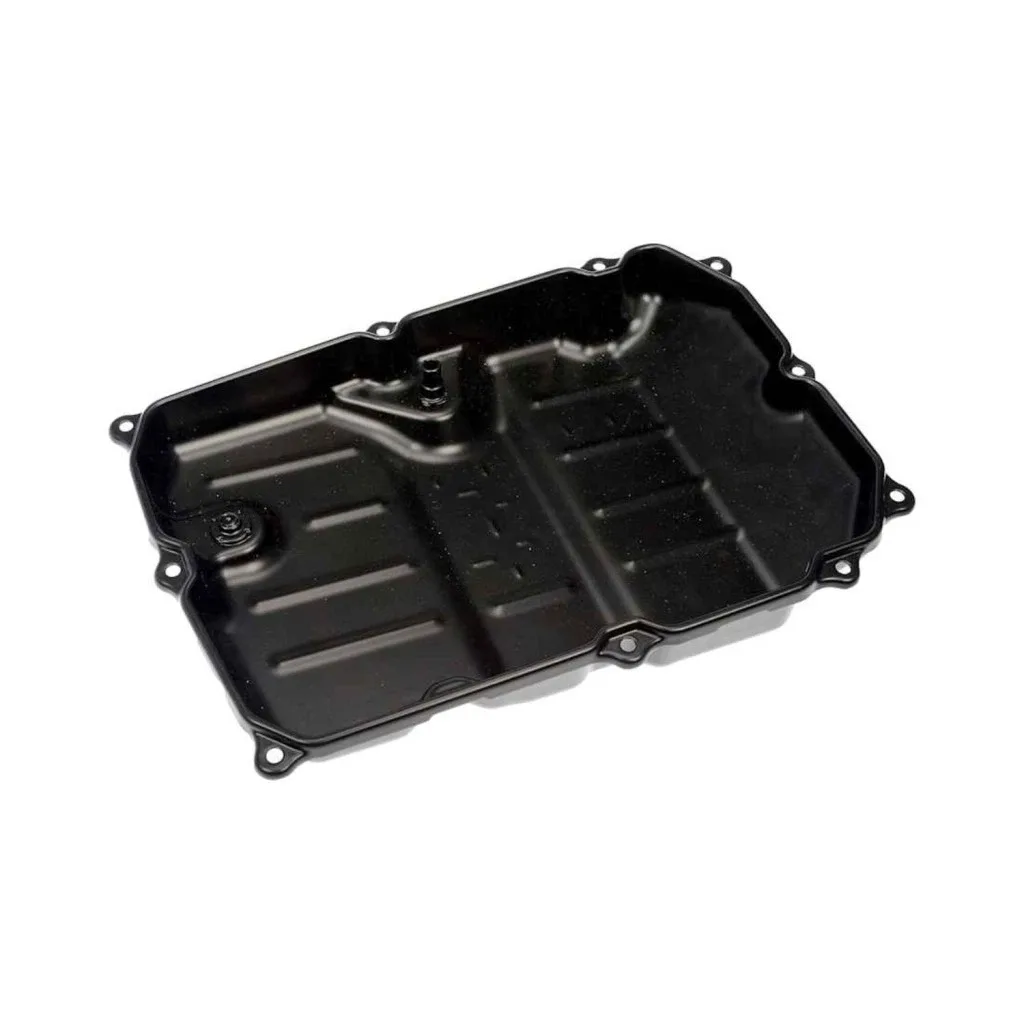 For Toyota Tacoma 2016-2021 Transmission Oil Pan CAPA Steel Black 3.83L Capacity image 3