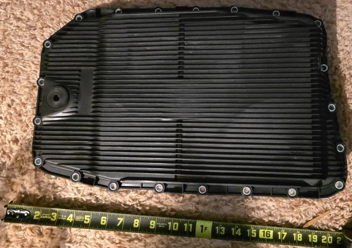 Auto Trans Oil Pan for BMW E60 E61 E90 E91 E92 E93 3.0L 4.2L 4.4L 4.8L N57 M57 image 2