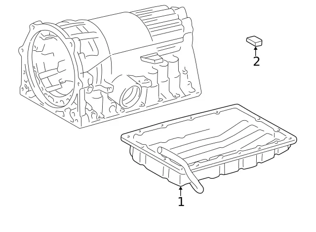 Genuine Lexus Transmission Oil Pan 35106-30201 image 3