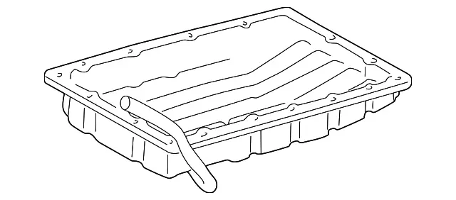 Genuine Lexus Transmission Oil Pan 35106-30201