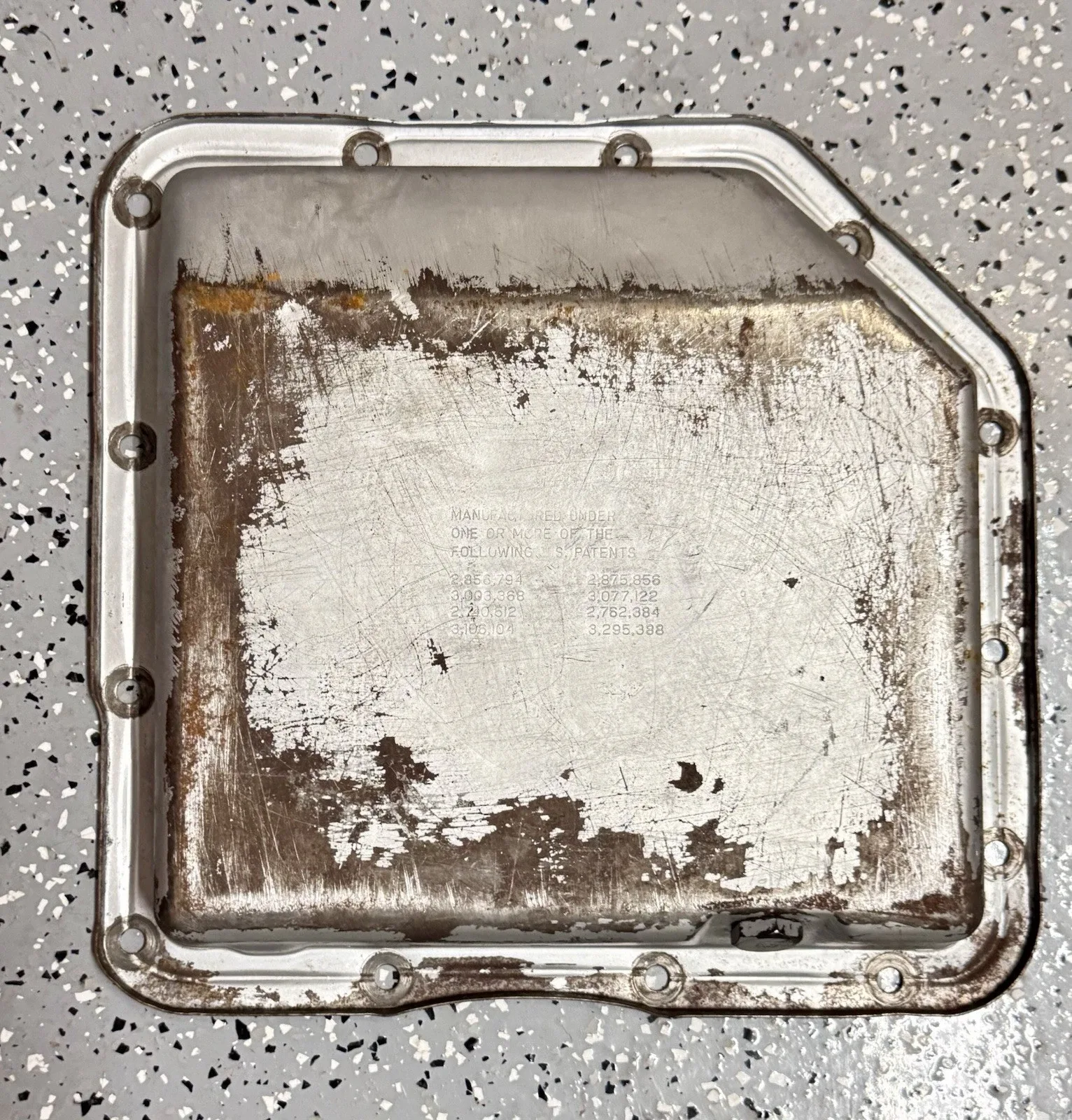 Vintage TF727 Transmission Oil Pan From A 1977 International Scout image 2