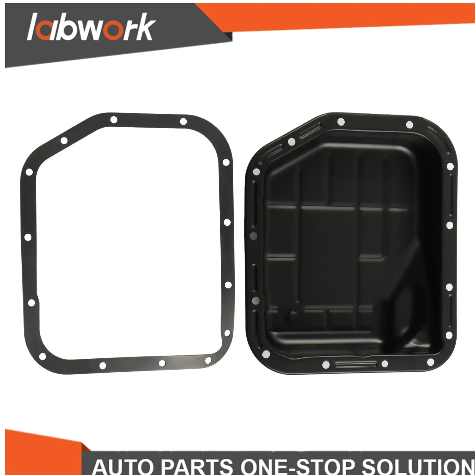Labwork Transmission Oil Pan with Gasket 1995-1996 For Dodge B1500 B2500 4295875 image 2