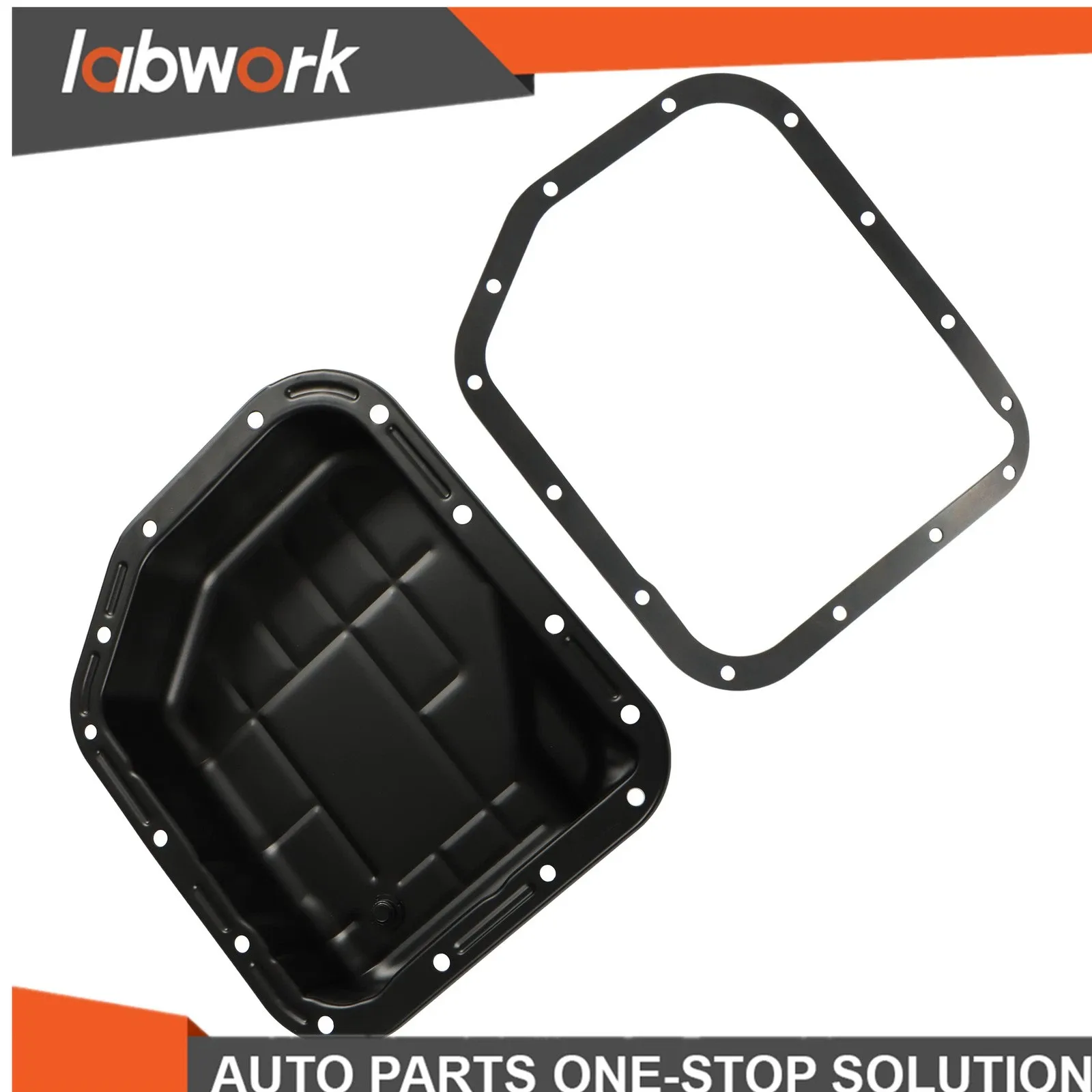Labwork Transmission Oil Pan with Gasket 1995-1996 For Dodge B1500 B2500 4295875 image 3