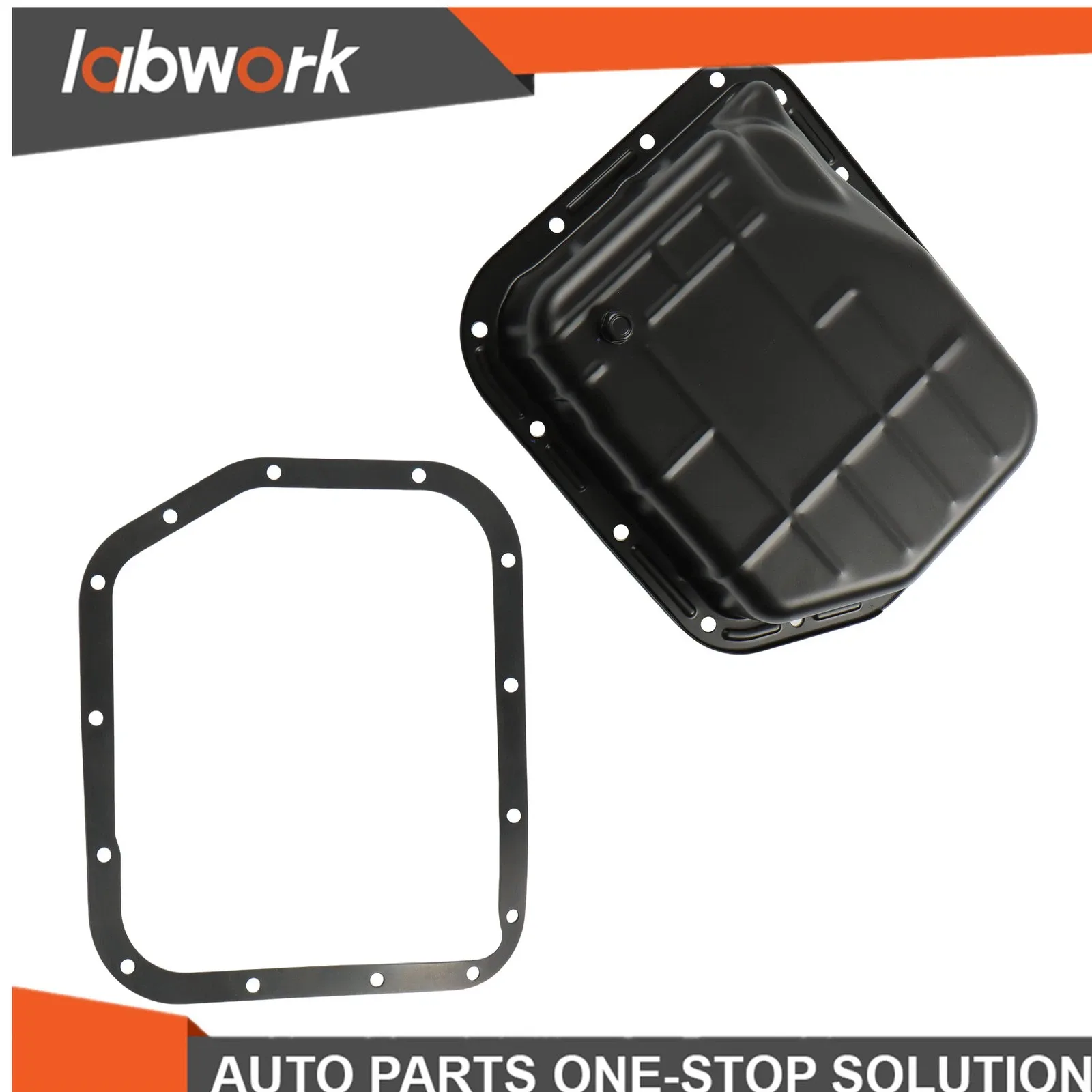 Labwork Transmission Oil Pan with Gasket 1995-1996 For Dodge B1500 B2500 4295875 image 4