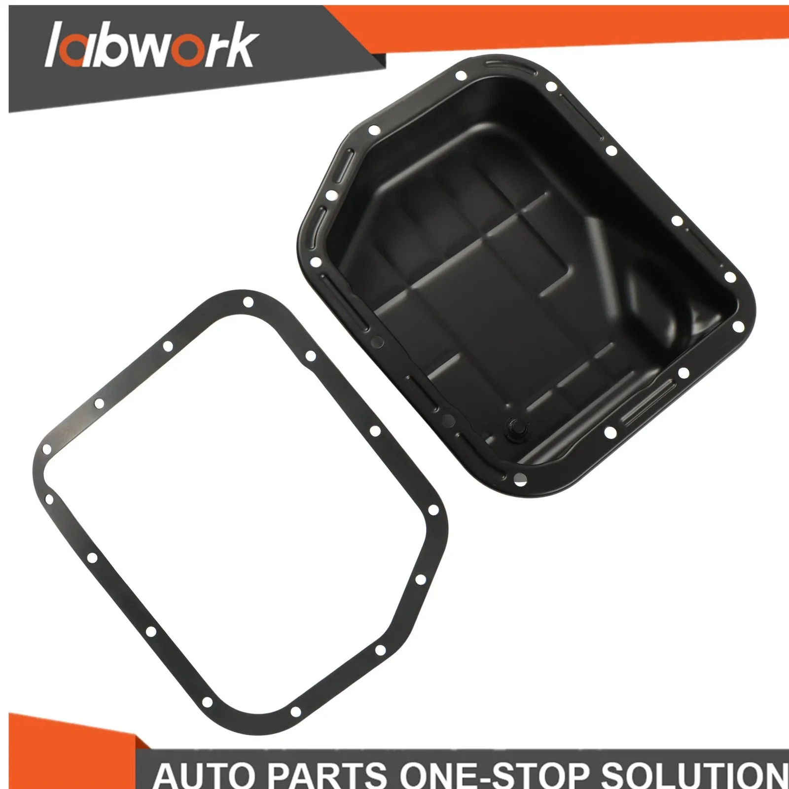 Labwork Transmission Oil Pan with Gasket 1995-1996 For Dodge B1500 B2500 4295875