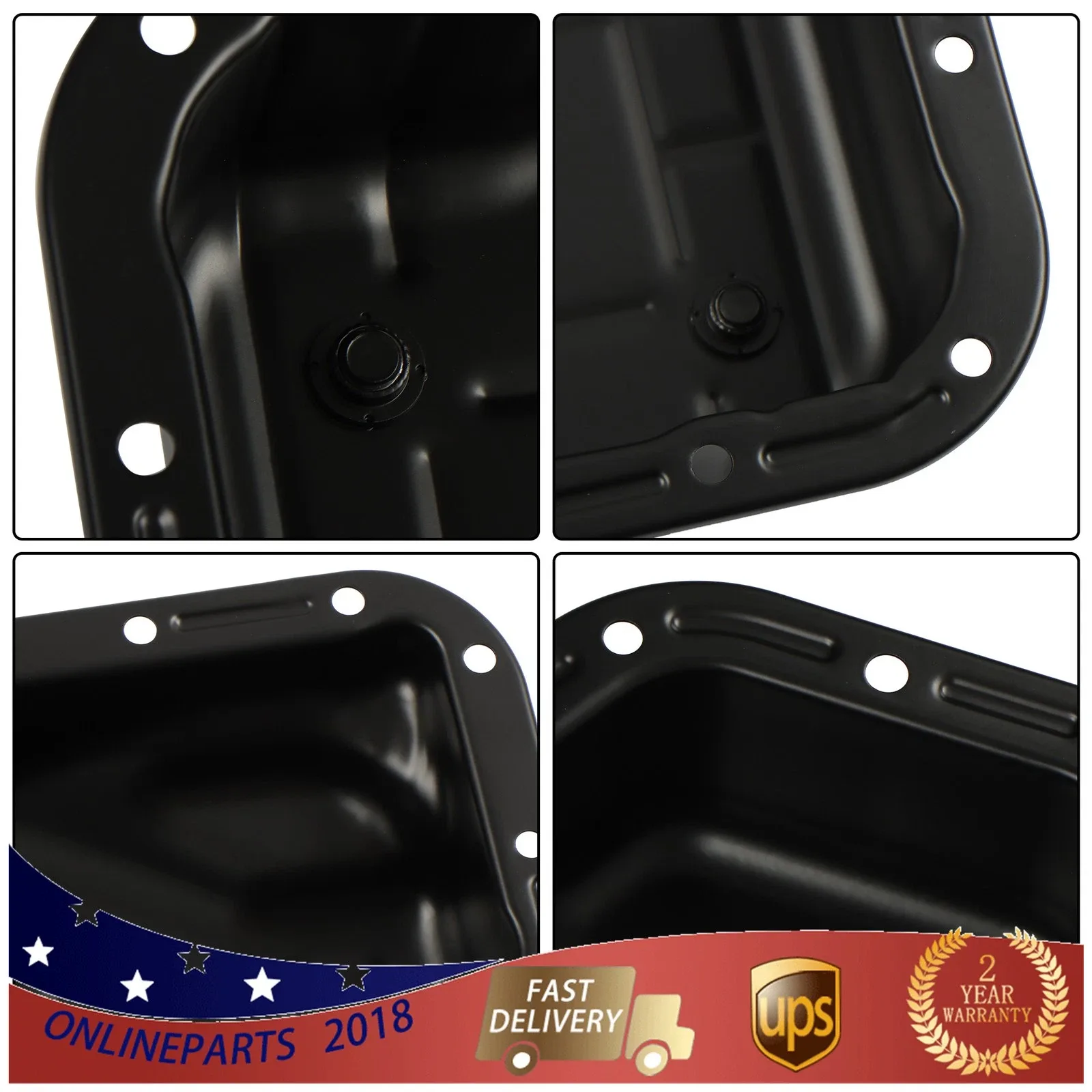 For Jeep Grand Cherokee 1993 1994-2004 Transmission Oil Pan W/Gasket 52118779AD image 4