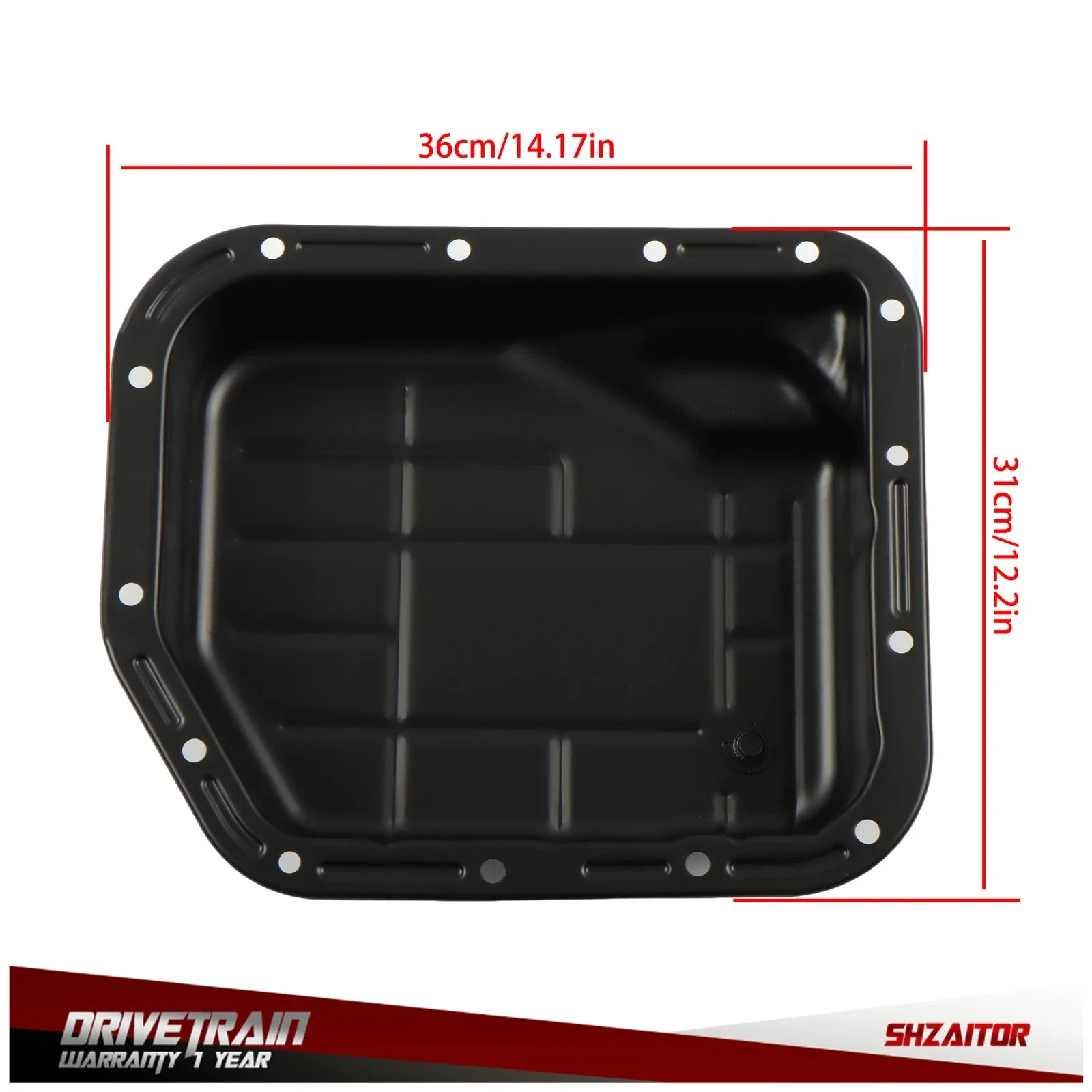 Transmission Oil Pan W/Gasket 52118779AD For Jeep Grand Cherokee 1993 1994-2004 image 2