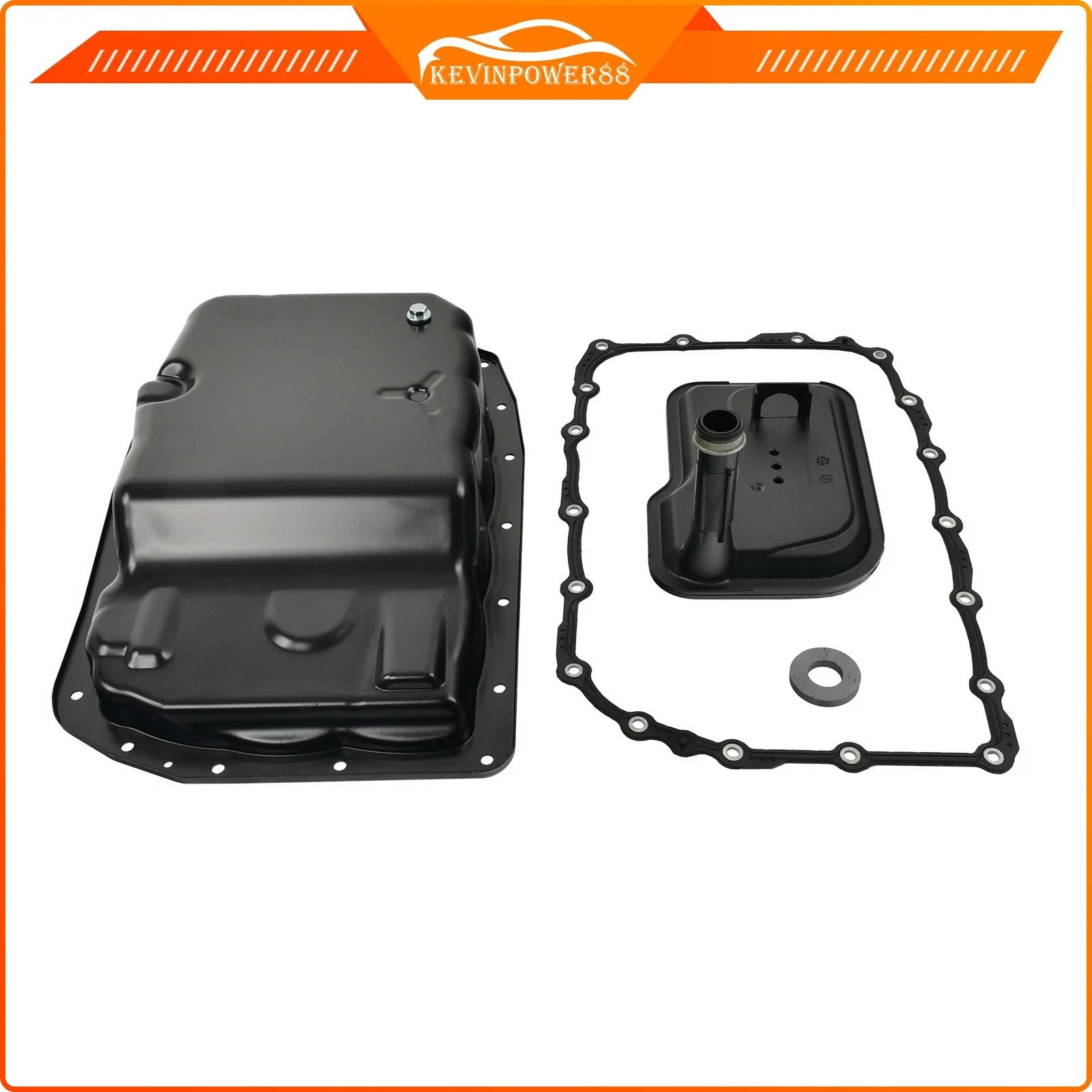 265-582 Transmission Oil Pan Fits 2007-2019 Chevrolet Suburban Tahoe GMC Black