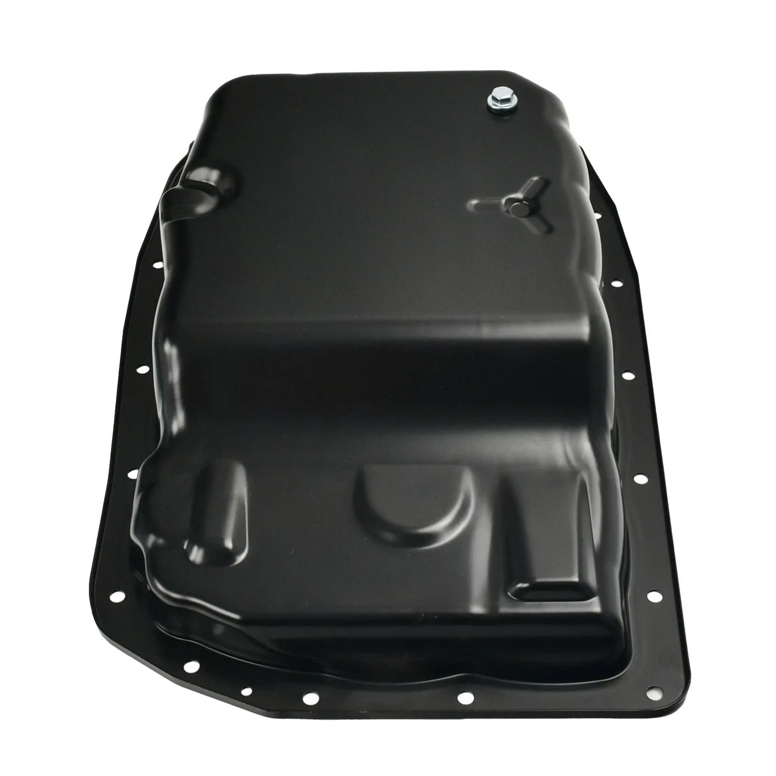 Fit 07-19 Chevrolet Suburban Tahoe GMC 265-582 Transmission Pan Aluminum Black image 3