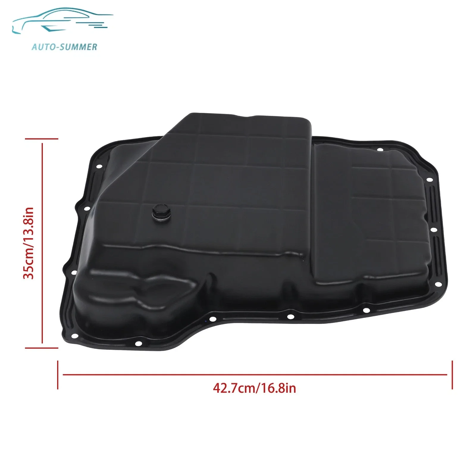 New Transmission Oil Pan For Dodge Ram 1500 Jeep Chrysler 45RFE 545RFE 265-817 image 2