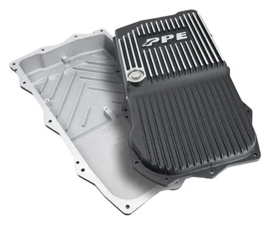 PPE Brushed Aluminum Transmission & Oil Pan For 2018-2024 Jeep Wrangler 2.0L JL image 2
