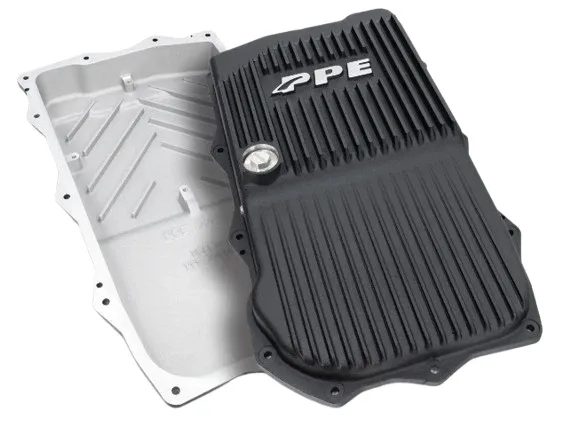 PPE Black Aluminum Transmission & Oil Pan Kit For 2018-2024 Jeep Wrangler 2.0L image 2