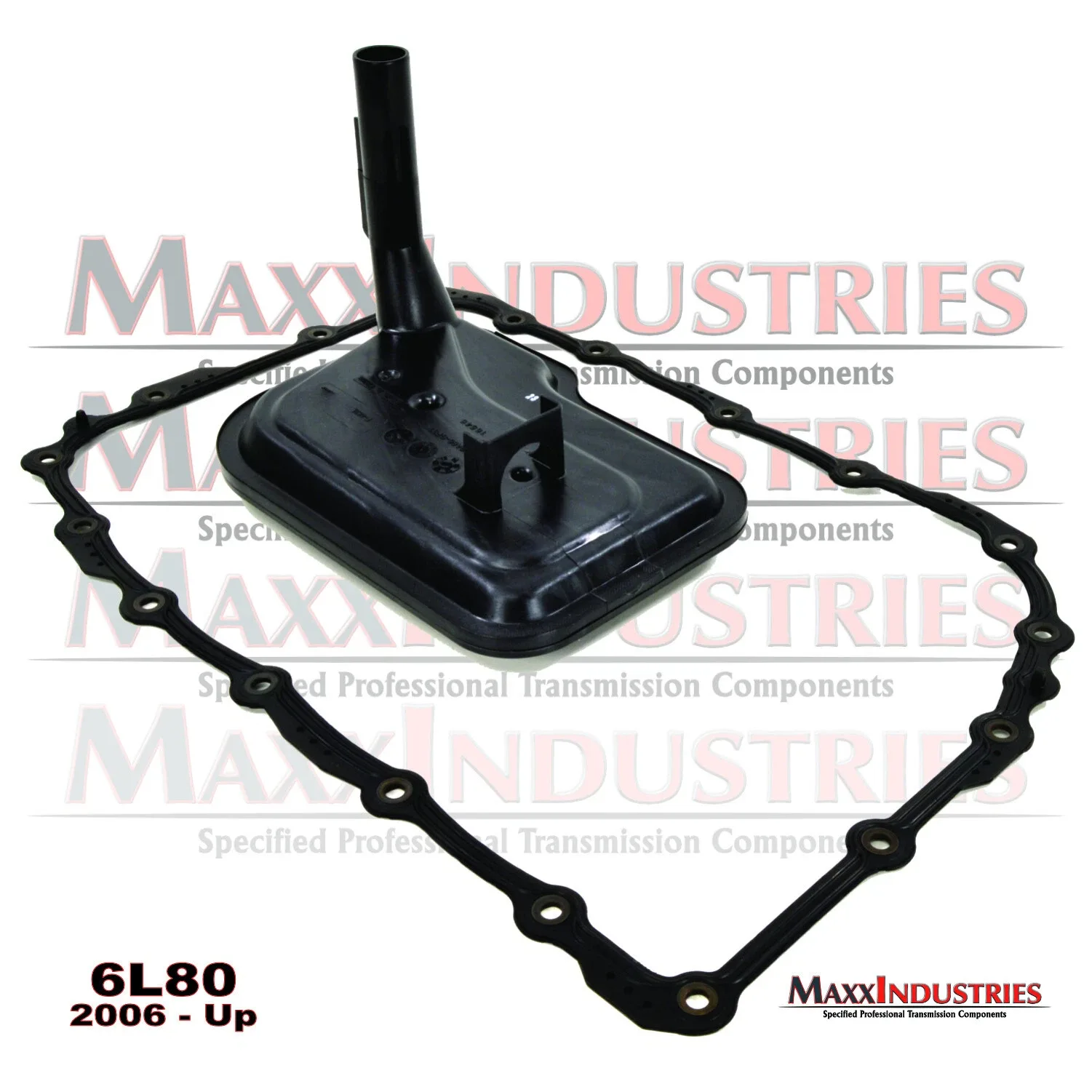 GM 6L80 Transmission Oil Filter & Pan Gasket Service Kit fits 2006-UP car-truck image 2
