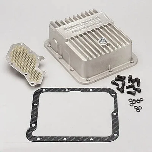 1964-73 FORD MERCURY C4 CAST ALUMINUM HUGHES TRANSMISSION OIL PAN DEEP CAPACITY